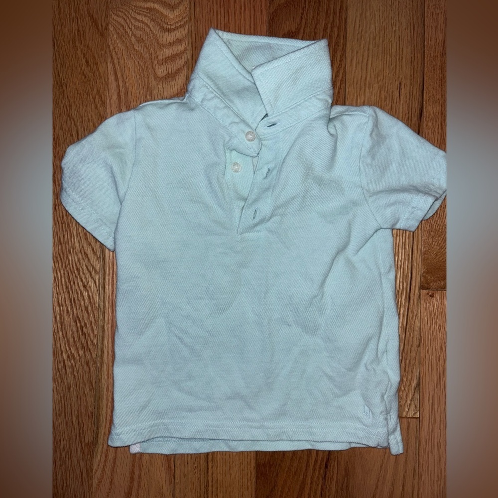 Janie and Jack Soft Blue Polo Shirt